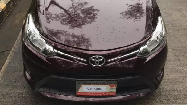 The front fascia of the Toyota Vios 2018