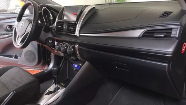 Interior of the Toyota Vios 2018