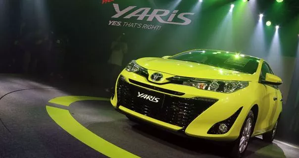 Toyota Yaris 2018 front view