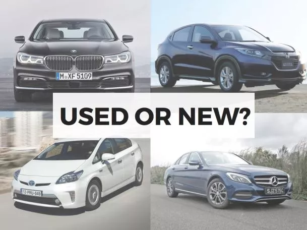 Used or new cars?