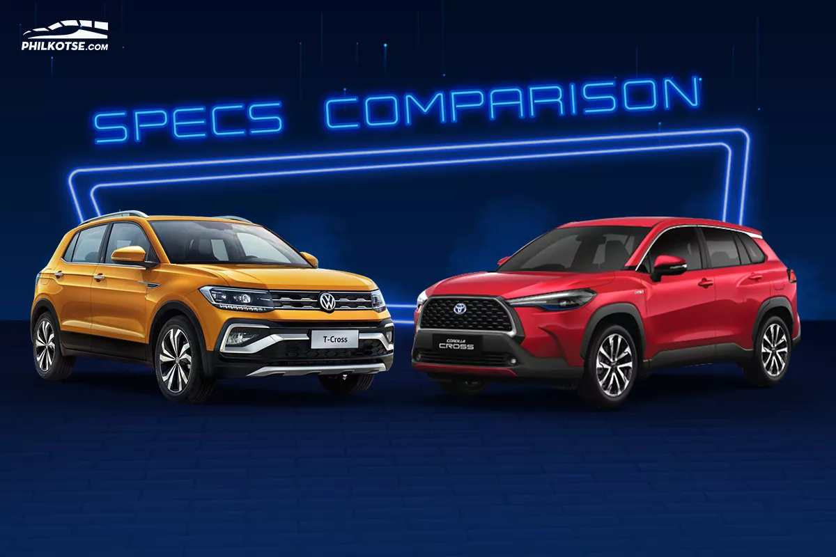 Volkswagen T-Cross vs Toyota Corolla Cross Comparo