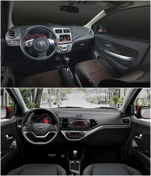 wigo vs picanto interior