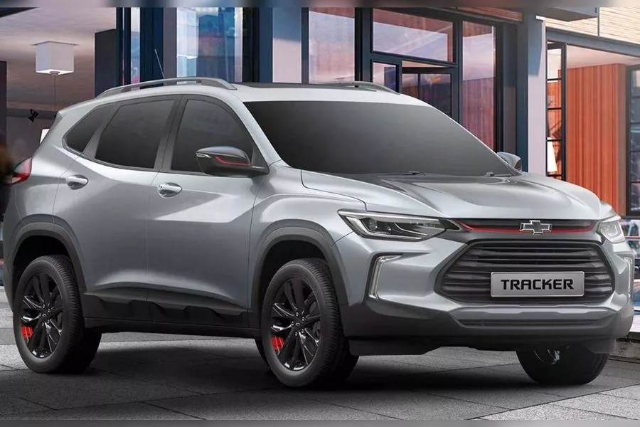 A picture of the top-spec Chevrolet Tracker